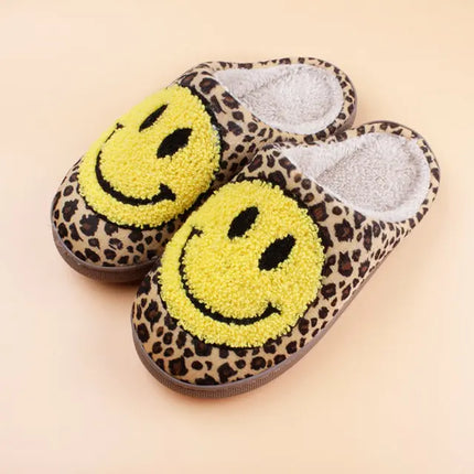 Winter Woman Flannel Slippers Couple Indoor Non-Slip Slipper