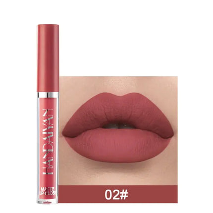 6-delige matte fluwelen lipglossset