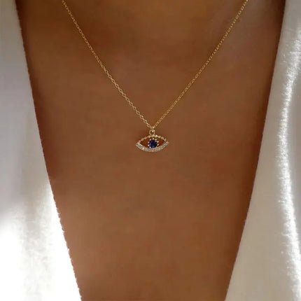 Turkse Blauwe Oog Ketting