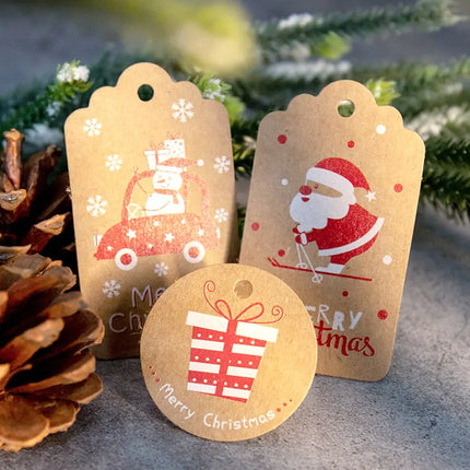 Kerstman Kerstcadeaulabels