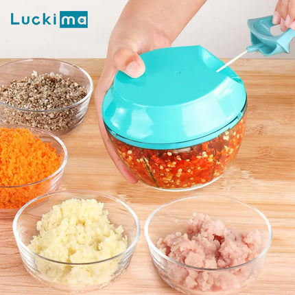 Multifunctionele keukengroentesnijder en mixer