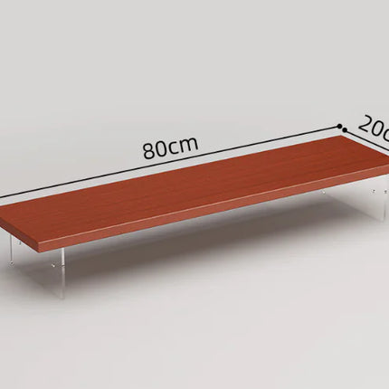 Acrylic & Wood Desktop Organizer Stand