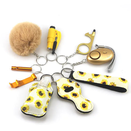 Set van 10 Sleutelhanger Accessoires