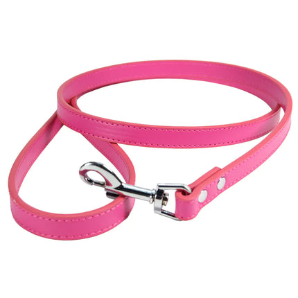PU Leather Pet Leash for Cats and Dogs