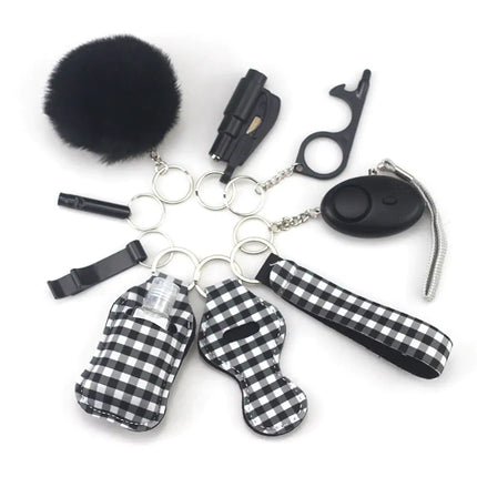 Set van 10 Sleutelhanger Accessoires