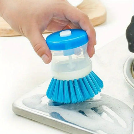 Automatische vloeistofvulborstel voor het wassen van keukenpotten