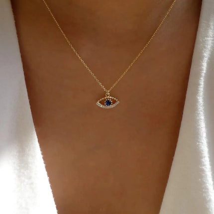 Turkse Blauwe Oog Ketting