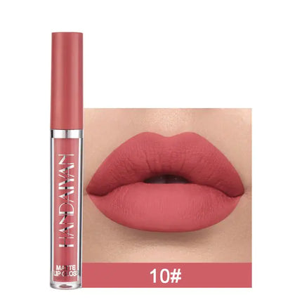 6-delige matte fluwelen lipglossset