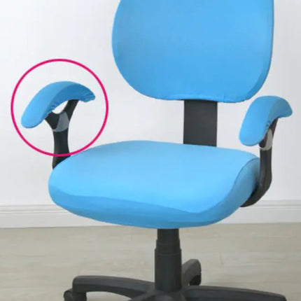 Computer Chair Cover with Floral Design for Office