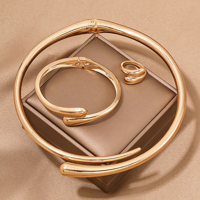 Geometric sieraden set