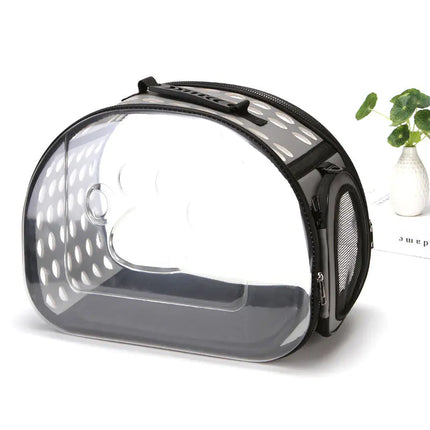 Transparent Pet Backpack for Cats and Dogs, Portable