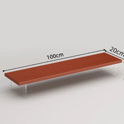 Acrylic & Wood Desktop Organizer Stand