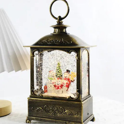 Christmas Decoration Crystal Lamp Music Box