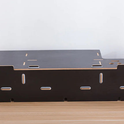 Houten Computerstandaard & Bureau Organizer
