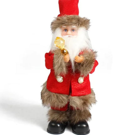 Musical Doll Santa Figurine Christmas Decoration