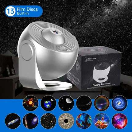 Nachtlampje Galaxy Projector Sterrenhemel Projector