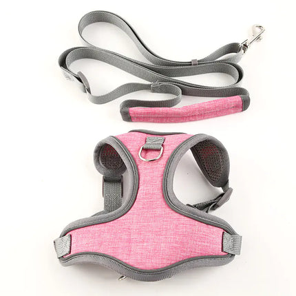 Vest-Style Leash for Cats and Dogs
