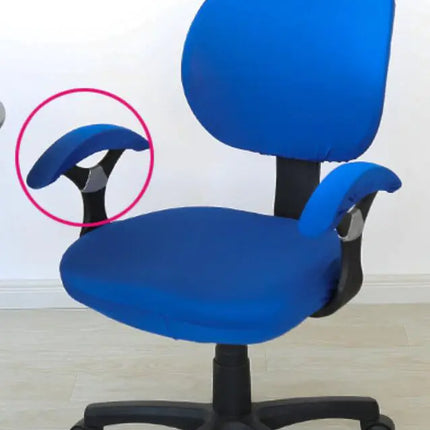 Computer Chair Cover with Floral Design for Office