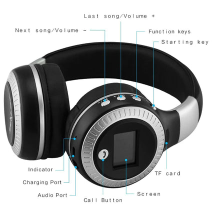 Bluetooth Over-Ear Headphones