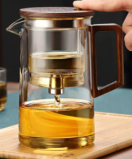 Elegante Theepot met Thee-Water-Scheiding