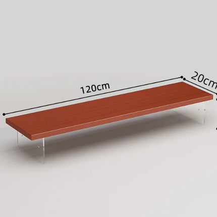 Acrylic & Wood Desktop Organizer Stand