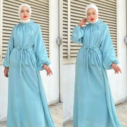 Abaya Hijab Jurk met Mouwen