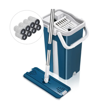 All-in-One Dweil – Geschikt voor Nat & Droog Reinigen