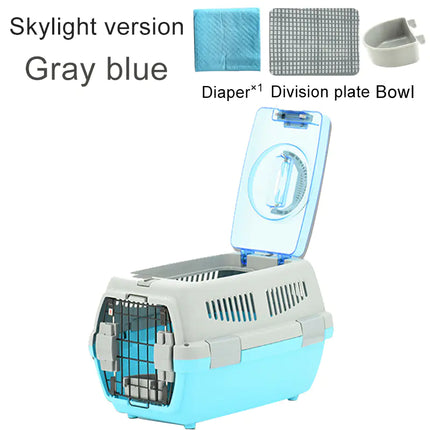 Portable Pet Airline Carrier for Dogs and Cats