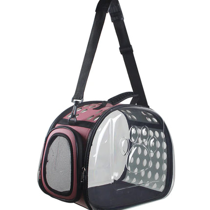 Transparent Pet Backpack for Cats and Dogs