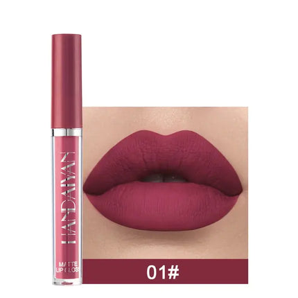 6-delige matte fluwelen lipglossset