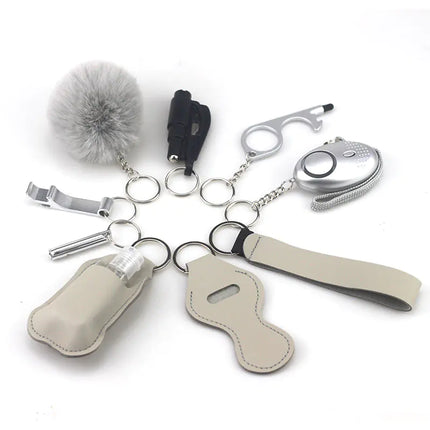 Set van 10 Sleutelhanger Accessoires