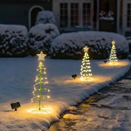 Zonne-LED-kerstboomverlichting