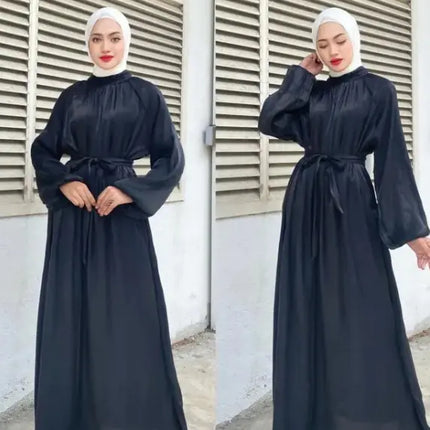 Abaya Hijab Jurk met Mouwen