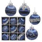 Blue / 8cm 9pcs