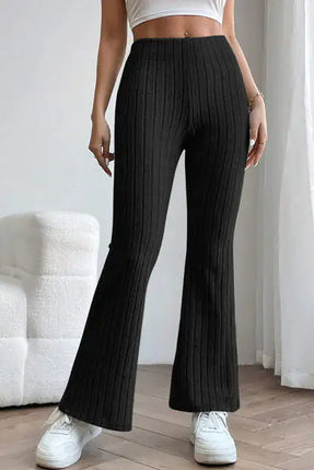 High Waist Flared Pants