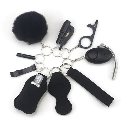 Set van 10 Sleutelhanger Accessoires