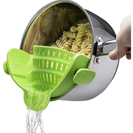 Siliconen gootsteenzeef met brede opening