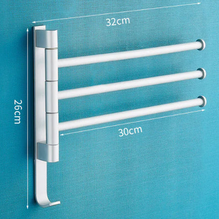 Draaibare Handdoekhouder van Aluminium