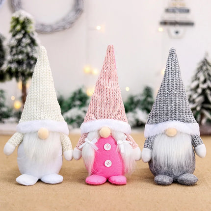 Gnome Kerstmis Gezichtsloze Pop