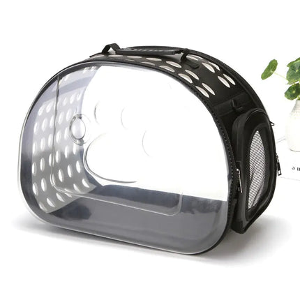 Transparent Pet Backpack for Cats and Dogs, Portable