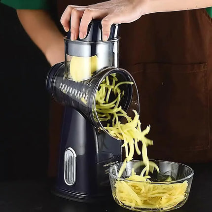 Multifunctionele handroller groentehakker