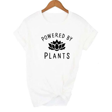 Veganistisch T-shirt met ronde hals voor dames