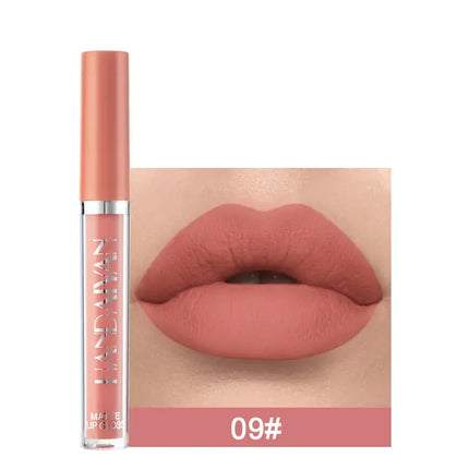 6-delige matte fluwelen lipglossset