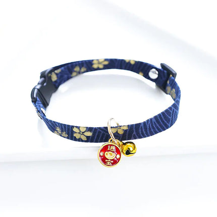 Pet Collar with Bell for Cats and Dogs