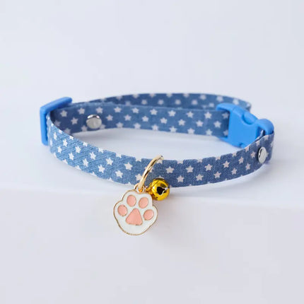 Pet Collar with Bell for Cats and Dogs