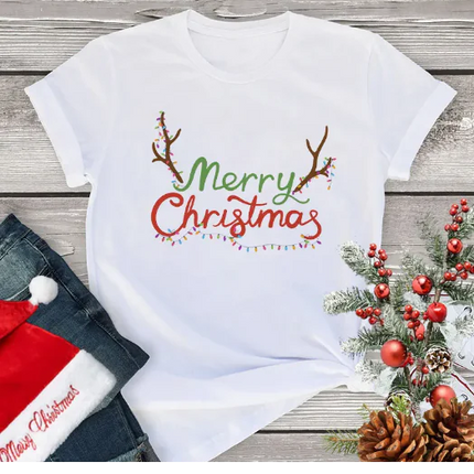 Casual kerst T-shirt