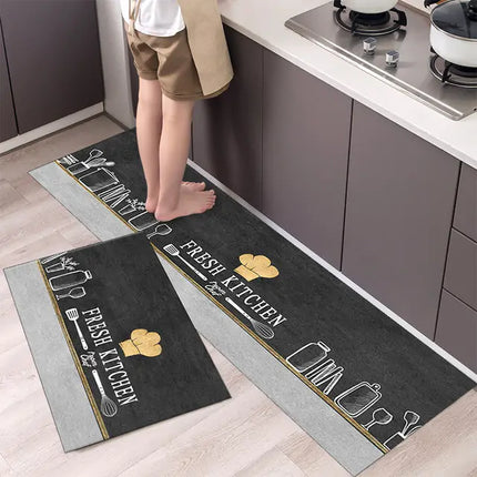 Keukenmat Antislip en Comfortabel Love the Kitchen" Design