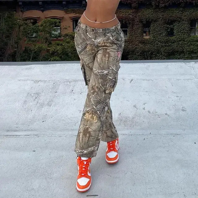 Ademende  camouflagebroek