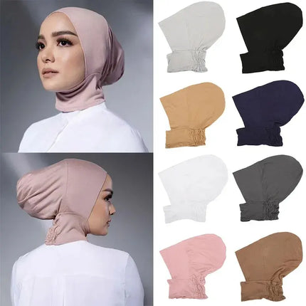 Modale Hijab Cap voor Onderkapje