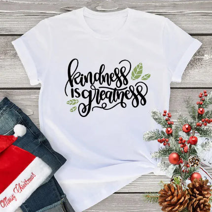 Casual kerst T-shirt